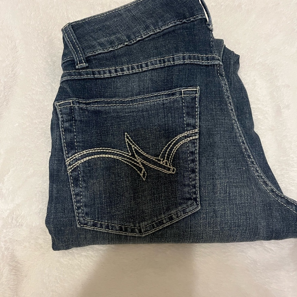 Wrangler Dark Blue Denim Jeans